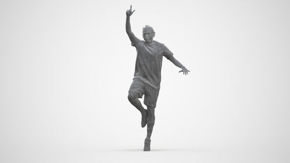 scanned 3D man sport, photogrammetry people for Enscape and V-Ray, square thumbnail