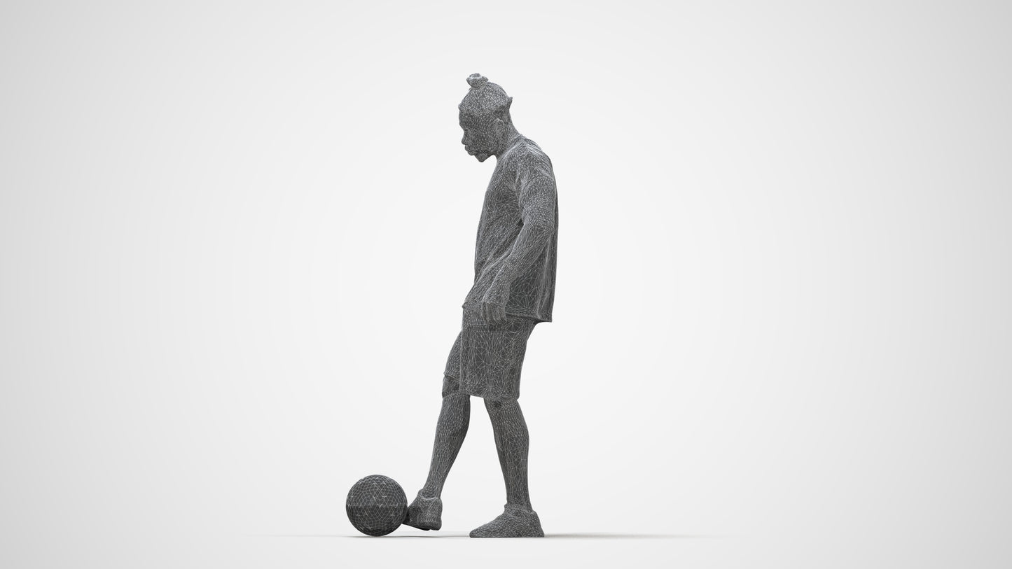 realistic 3D man sport, scanned archviz people for Blender and 3ds Max, wireframe back view