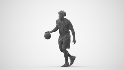 3D scanned man sport, photorealistic archviz people for Enscape and SketchUp, square thumbnail