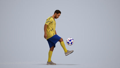 scanned 3D man sport, photogrammetry people for Enscape and V-Ray, standing pose render