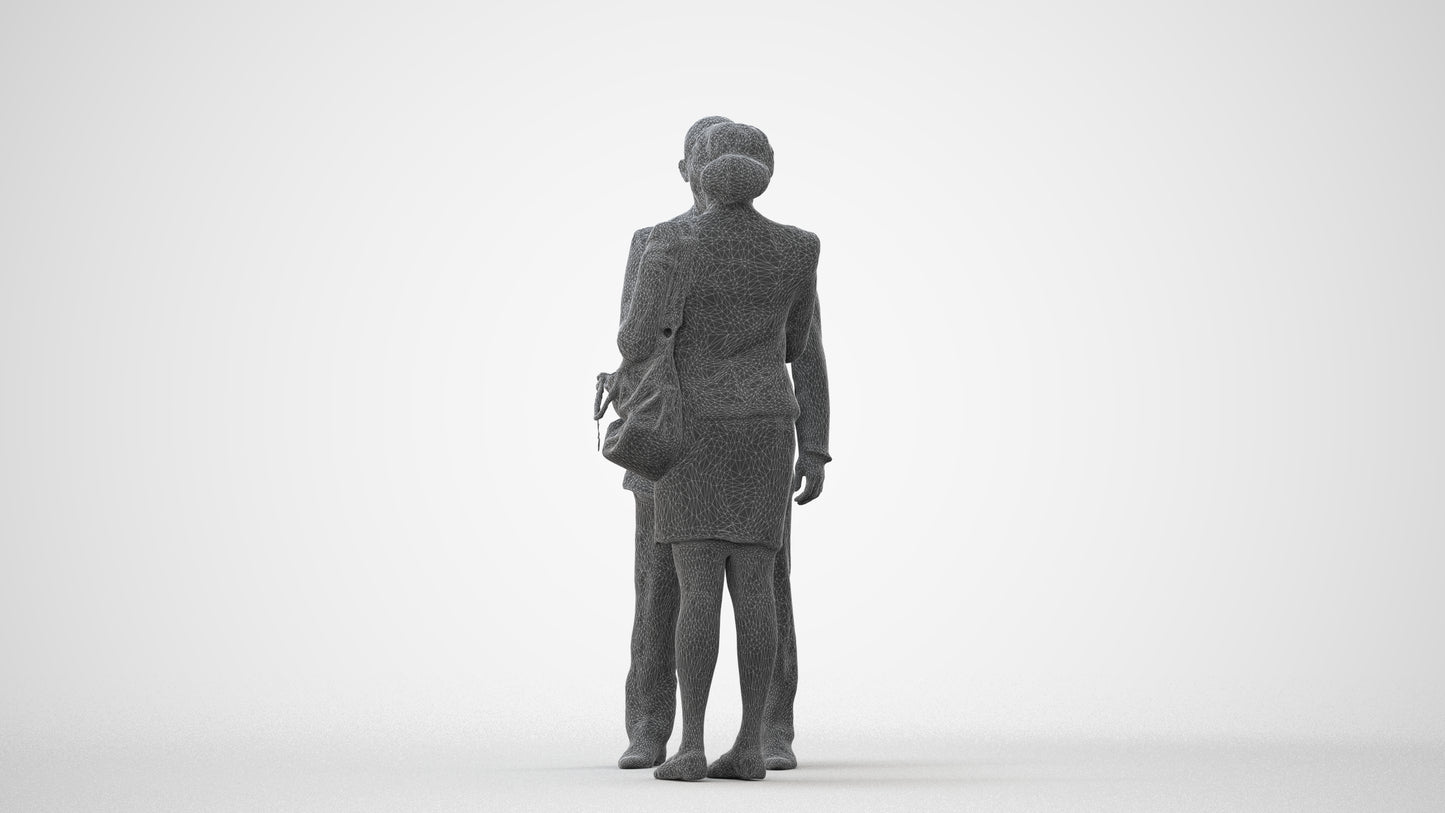 realistic 3D people man business, render-ready for V-Ray and Corona, FBX OBJ, square thumbnail