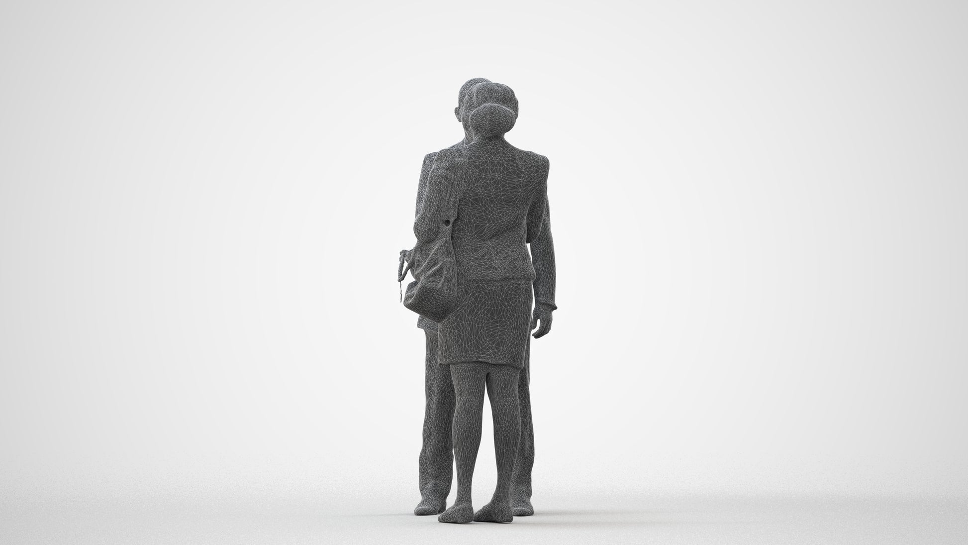 realistic 3D people man business, render-ready for V-Ray and Corona, FBX OBJ, square thumbnail