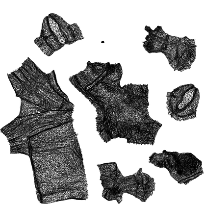 photogrammetry 3D man standing, realistic human model archviz FBX, wireframe top-down view