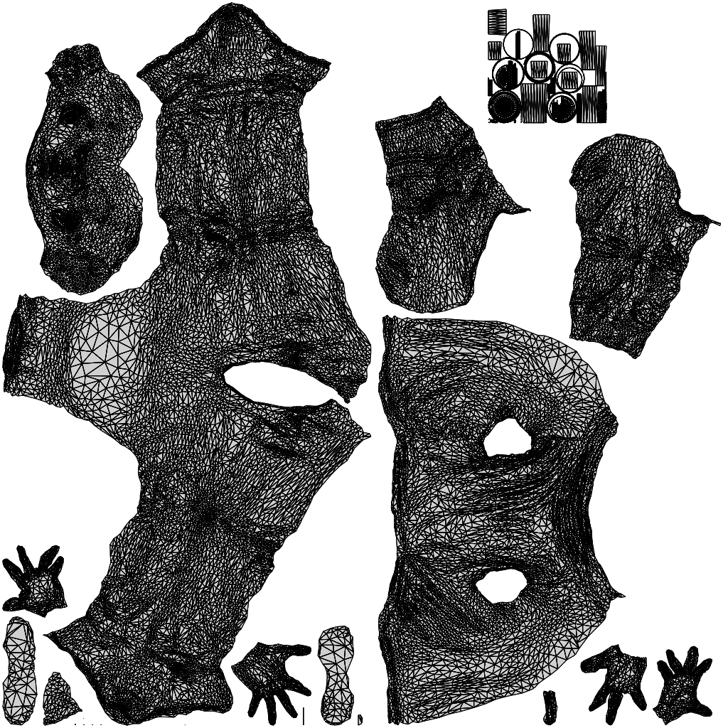 realistic 3D people man casual sitting, render-ready for V-Ray and Corona, FBX OBJ, wireframe top-down view
