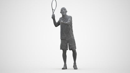 3D scanned man sport, photorealistic archviz people for Enscape and SketchUp, three-quarter front view render