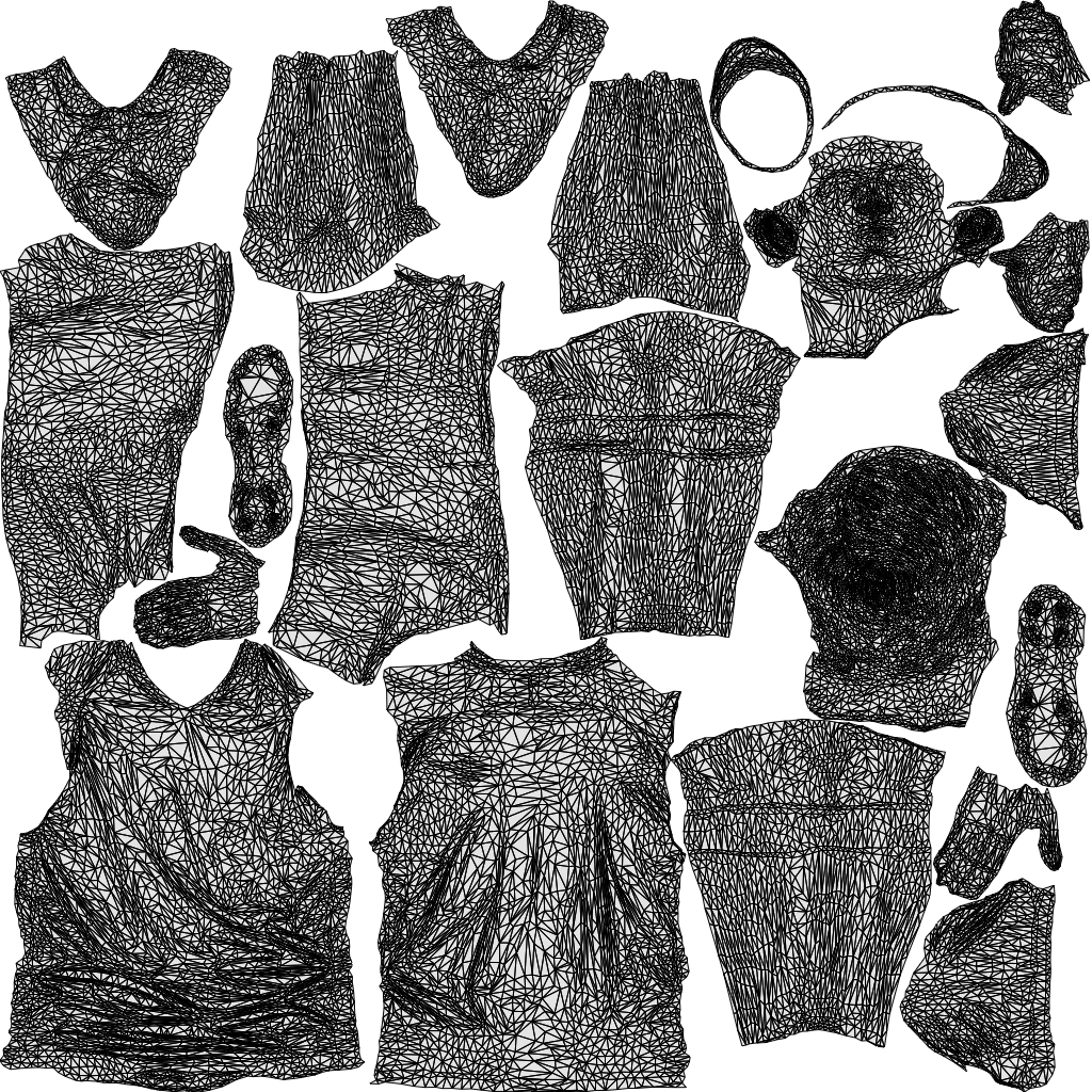 realistic 3D boy sport, scanned archviz people for Blender and 3ds Max, wireframe top-down view