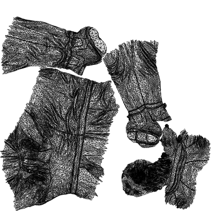 3D people model man casual walking, scanned human for 3ds Max rendering, wireframe top-down view