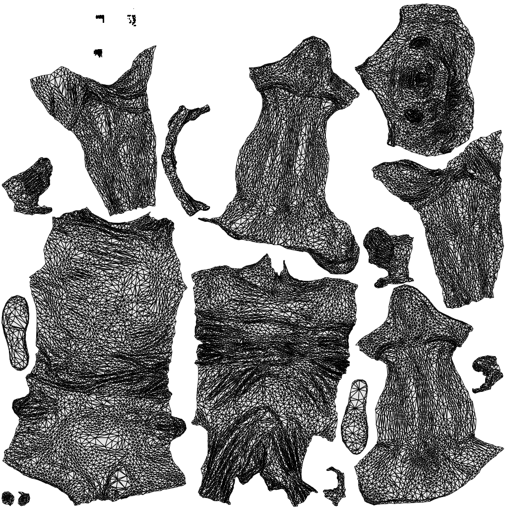3D human model man casual mix, photogrammetry scanned person for archviz, wireframe top-down view