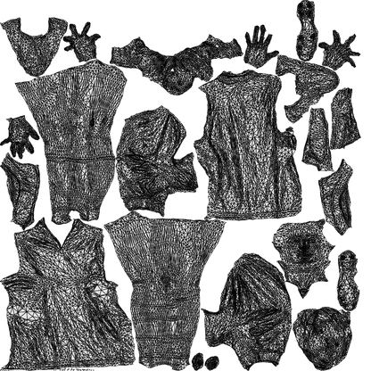 realistic 3D people woman sport, render-ready for V-Ray and Corona, FBX OBJ, wireframe top-down view