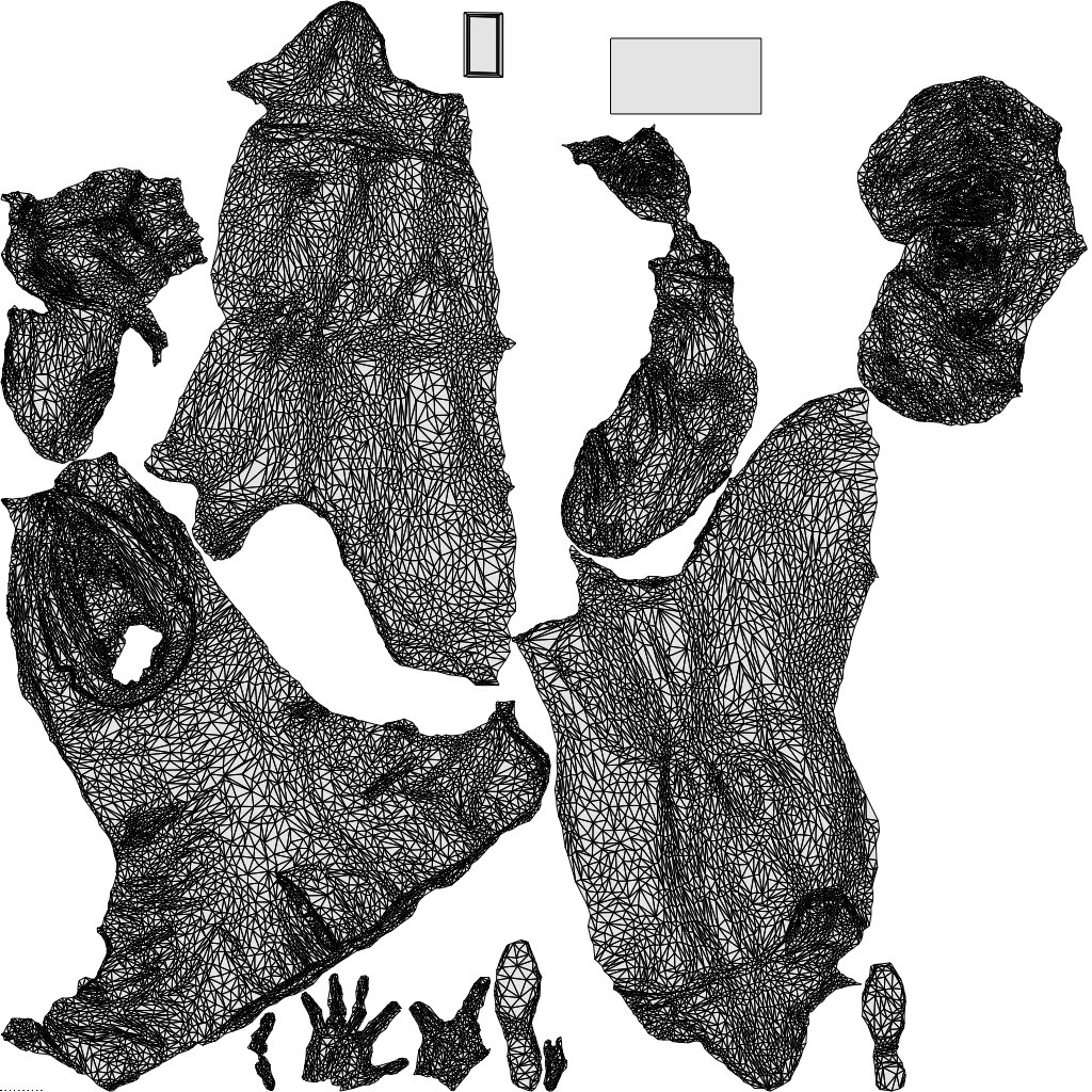 photogrammetry 3D woman business, realistic human model archviz FBX, wireframe top-down view