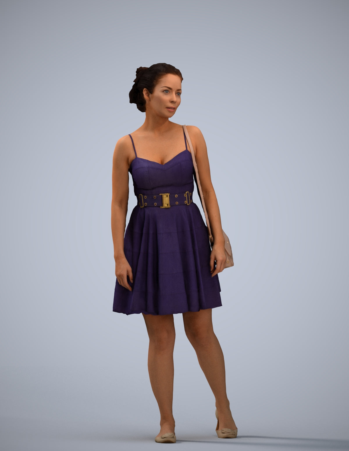 photogrammetry 3D woman formal formalaffairs, realistic human model archviz FBX