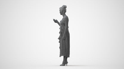 3D people model woman formal formalaffairs, scanned human for 3ds Max rendering, square thumbnail