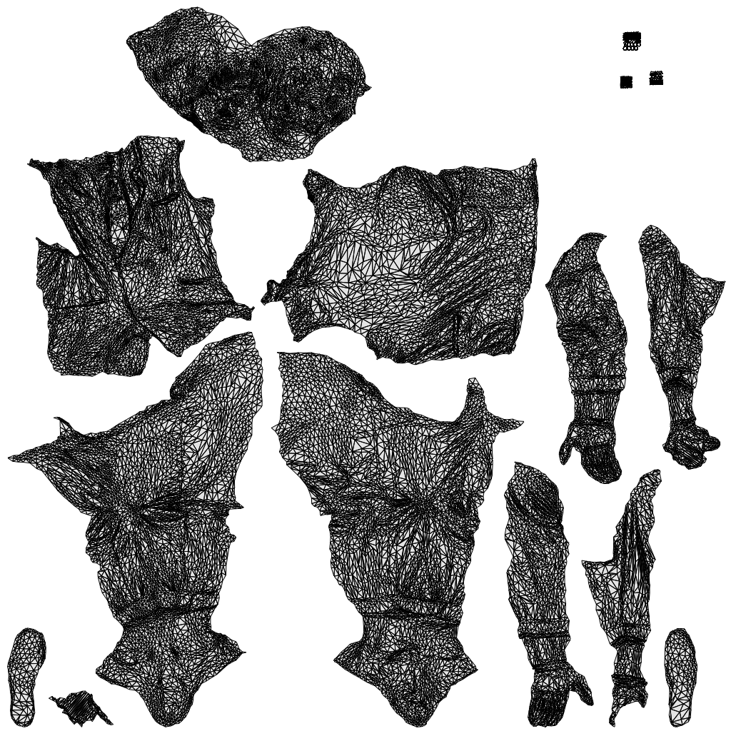 photogrammetry 3D man casual cycling, realistic human model archviz FBX, wireframe top-down view