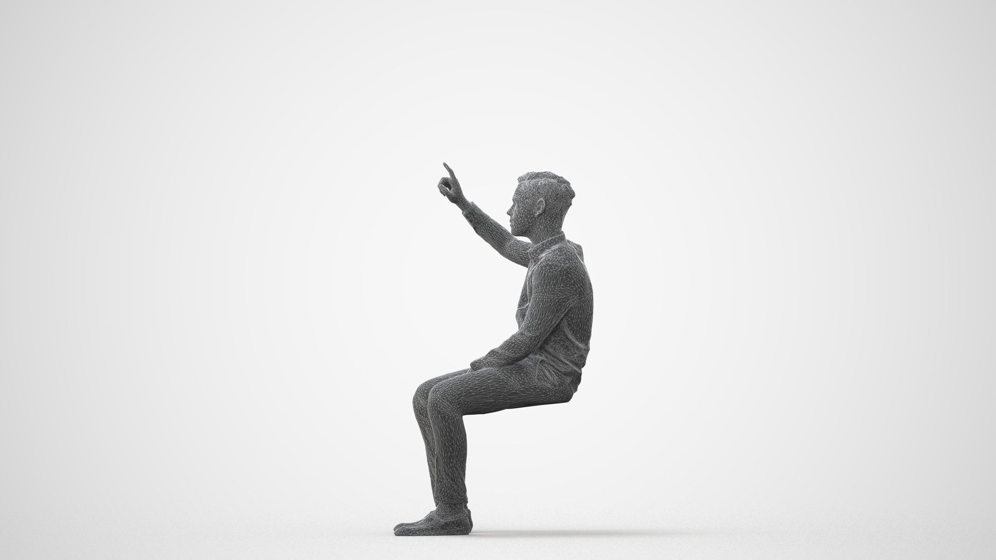 3D scanned boy kids, photorealistic archviz people for Enscape and SketchUp, square thumbnail