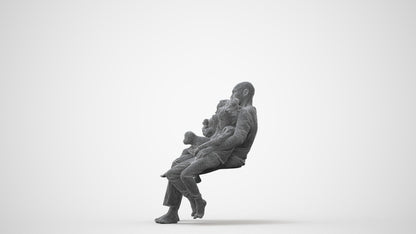 realistic 3D people girl kids, render-ready for V-Ray and Corona, FBX OBJ, square thumbnail