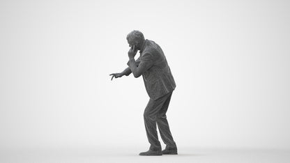 realistic 3D man business, scanned archviz people for Blender and 3ds Max, square thumbnail