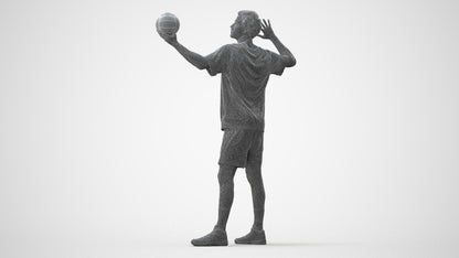 realistic 3D people man sport, render-ready for V-Ray and Corona, FBX OBJ, square thumbnail