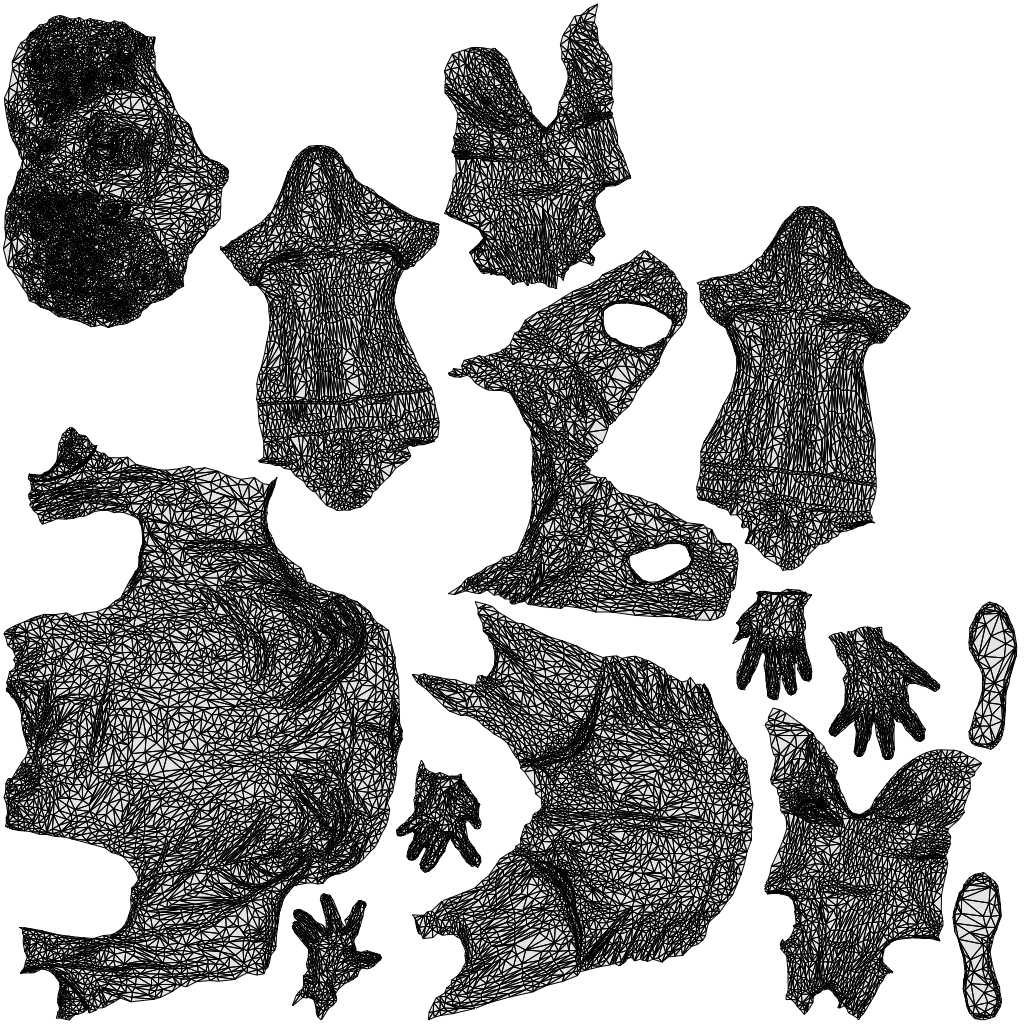 photogrammetry 3D man sport, realistic human model archviz FBX, wireframe top-down view