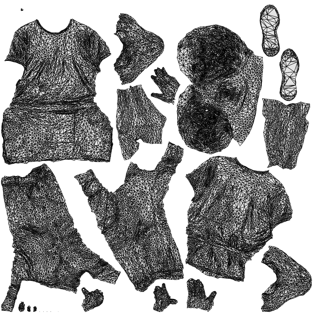 realistic 3D human man door, archviz people FBX OBJ for Blender, wireframe top-down view