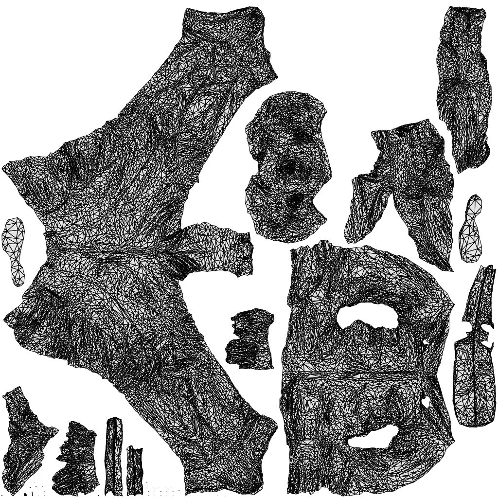 realistic 3D people man business mix, render-ready for V-Ray and Corona, FBX OBJ, wireframe top-down view