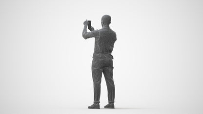 realistic 3D man business, scanned archviz people for Blender and 3ds Max, square thumbnail