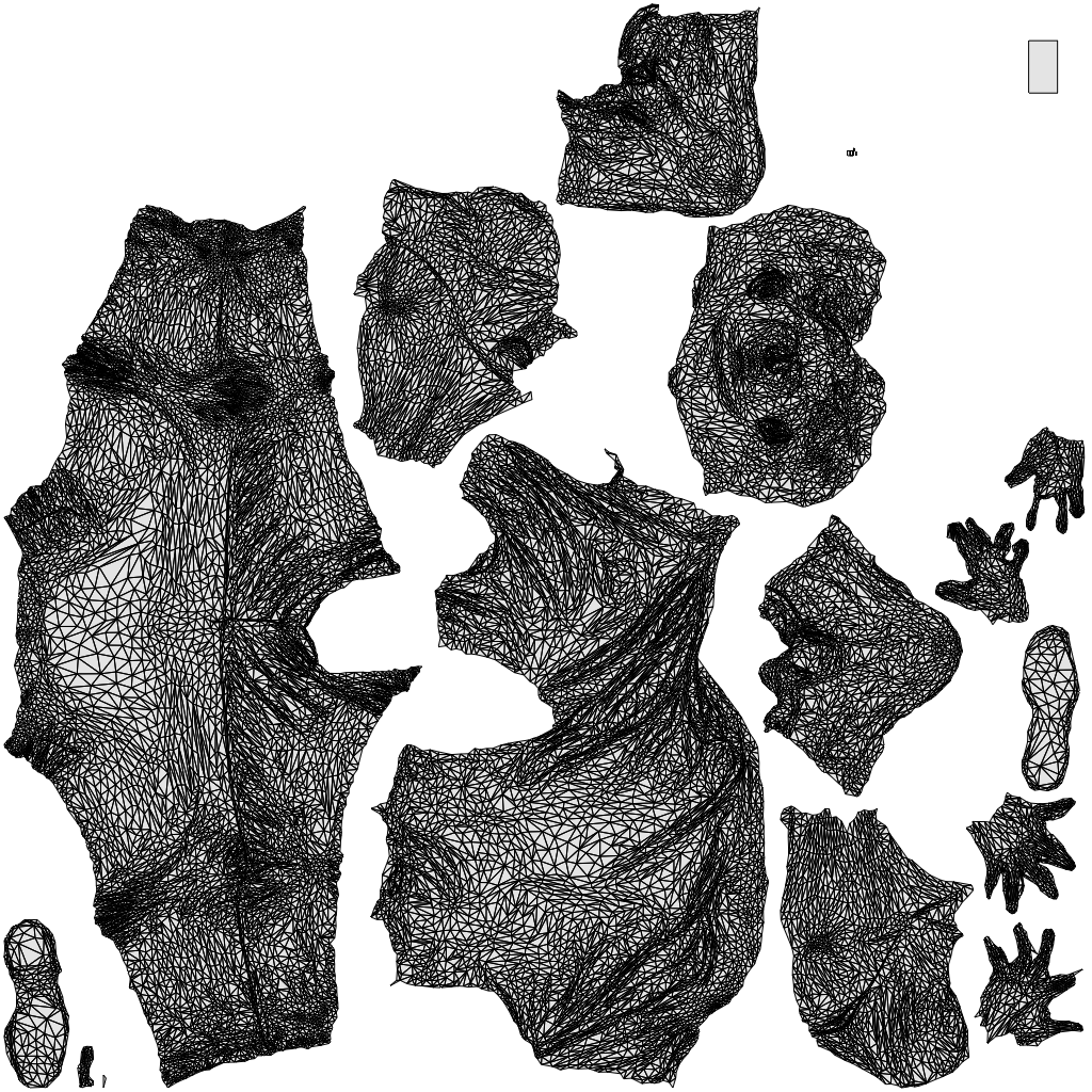 3D people model man casual sitting, scanned human for 3ds Max rendering, wireframe top-down view