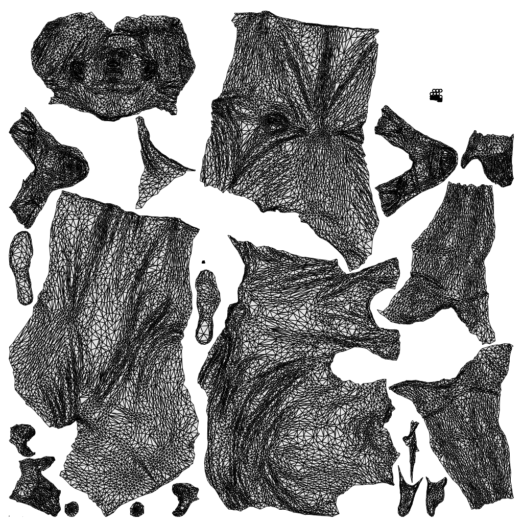scanned 3D woman casual cycling, photogrammetry people for Enscape and V-Ray, wireframe top-down view