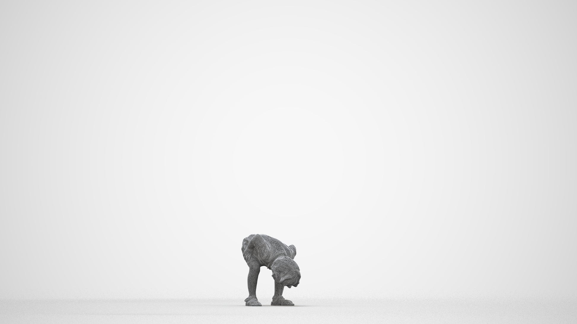 photogrammetry 3D boy casual kids, realistic human model archviz FBX, wireframe back view