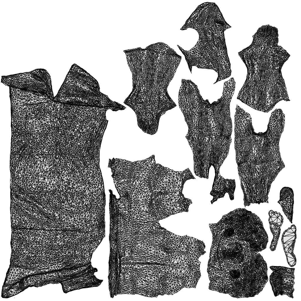 3D human model man casual bathroom, photogrammetry scanned person for archviz, wireframe top-down view