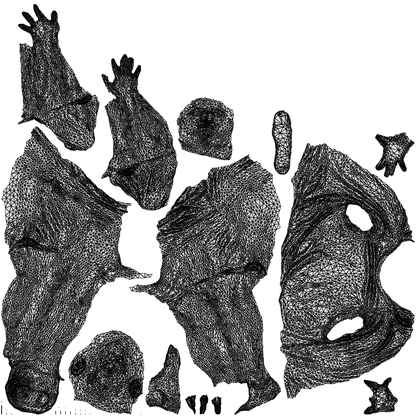 scanned 3D man casual sitting, photogrammetry people for Enscape and V-Ray, wireframe top-down view