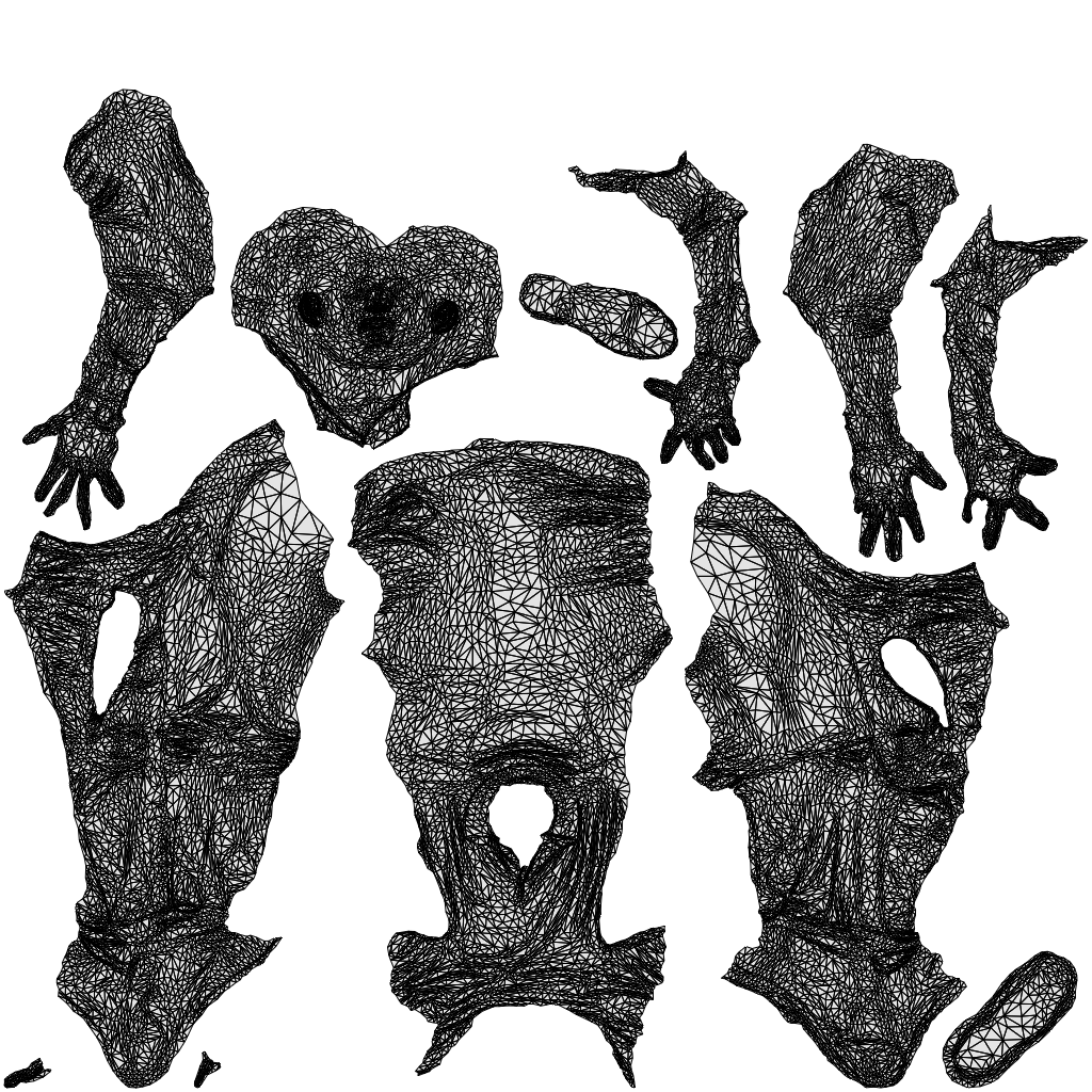 photogrammetry 3D man casual sitting, realistic human model archviz FBX, wireframe top-down view