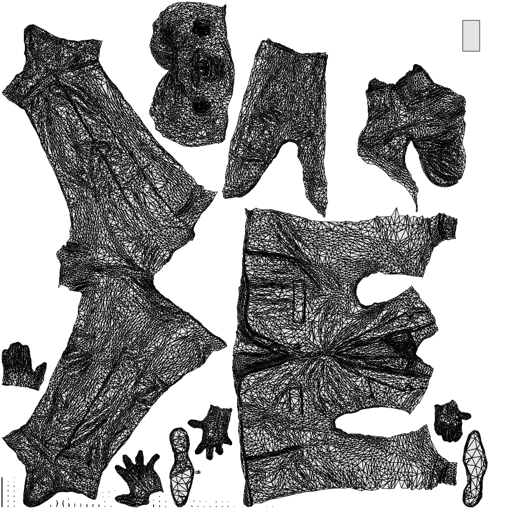 3D human model man business, photogrammetry scanned person for archviz, wireframe top-down view