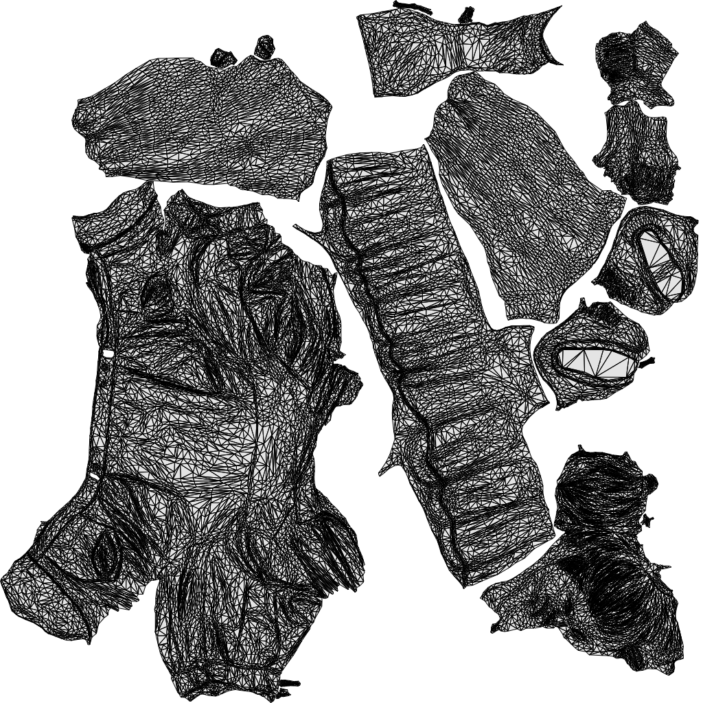 scanned 3D woman casual cycling, photogrammetry people for Enscape and V-Ray, wireframe top-down view