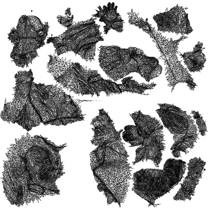 3D people model man business sitting, scanned human for 3ds Max rendering, wireframe top-down view