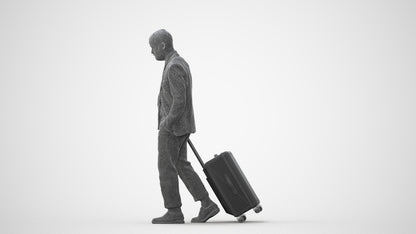 realistic 3D people man business, render-ready for V-Ray and Corona, FBX OBJ, square thumbnail