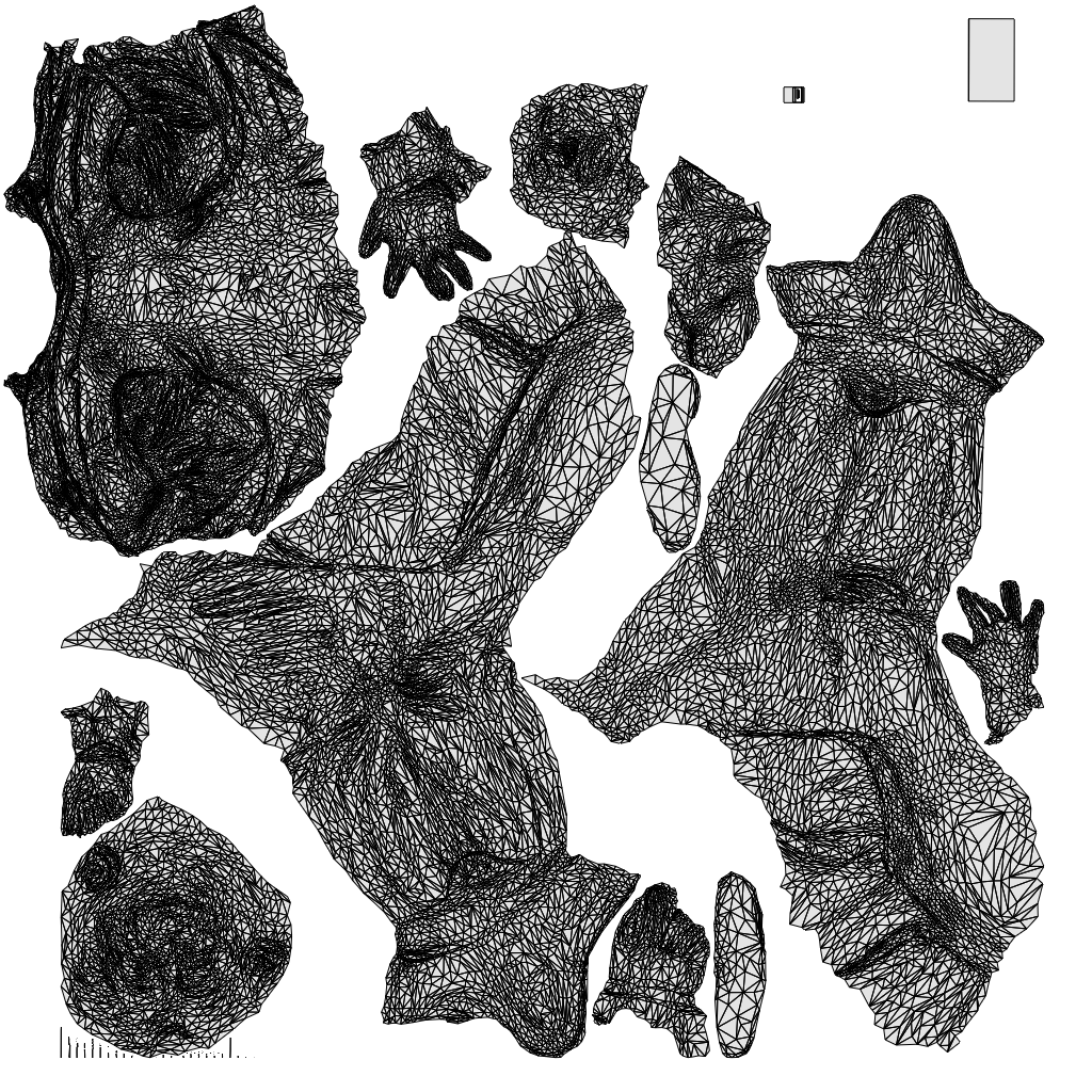 photogrammetry 3D man business, realistic human model archviz FBX, wireframe top-down view