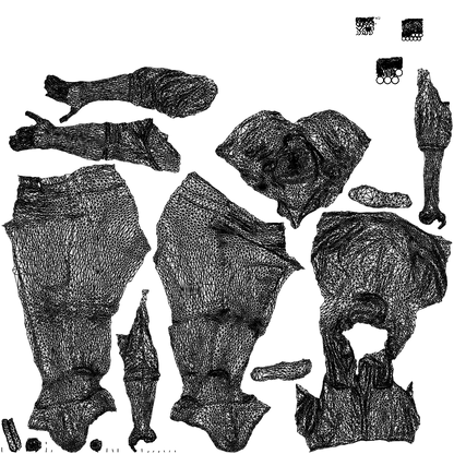 realistic 3D people woman casual cycling, render-ready for V-Ray and Corona, FBX OBJ, wireframe top-down view