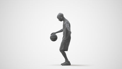 3D people model boy sport, scanned human for 3ds Max rendering, square thumbnail