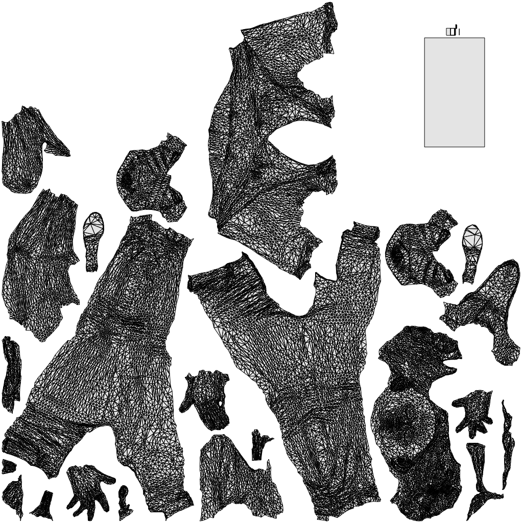 photogrammetry 3D woman casual standing, realistic human model archviz FBX, wireframe top-down view