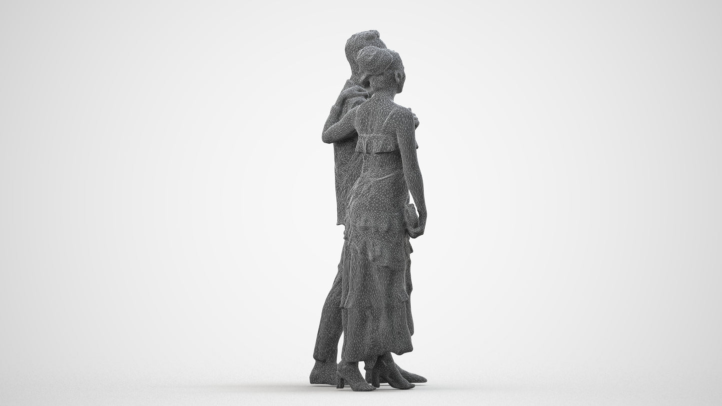 3D human model woman formal formalaffairs, photogrammetry scanned person for archviz, wireframe side view