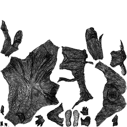 realistic 3D people girl kids, render-ready for V-Ray and Corona, FBX OBJ, wireframe top-down view
