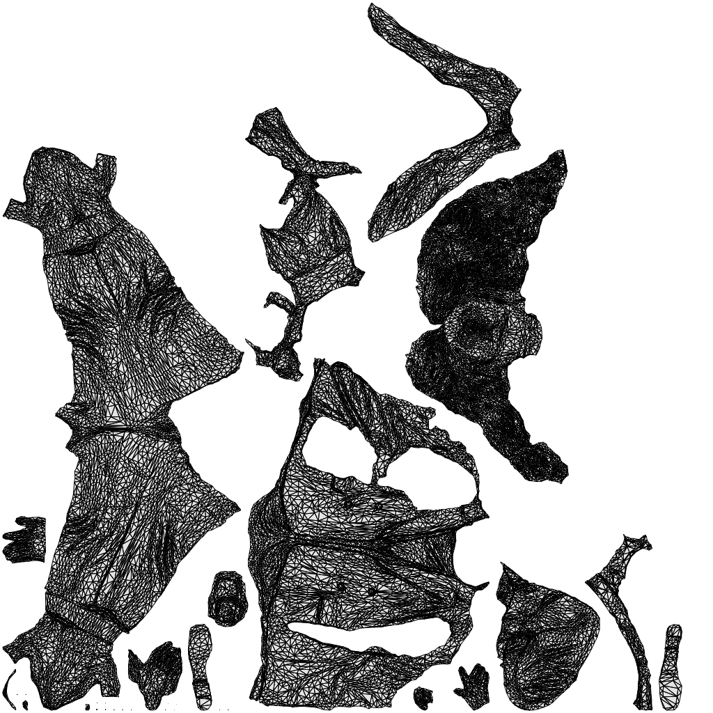 scanned 3D woman business walking, photogrammetry people for Enscape and V-Ray, wireframe top-down view