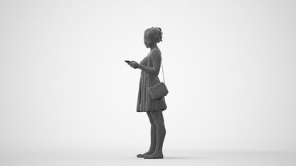 scanned 3D woman formal formalaffairs, photogrammetry people for Enscape and V-Ray, square thumbnail