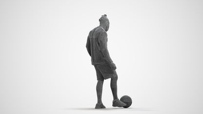 realistic 3D man sport, scanned archviz people for Blender and 3ds Max, wireframe front view