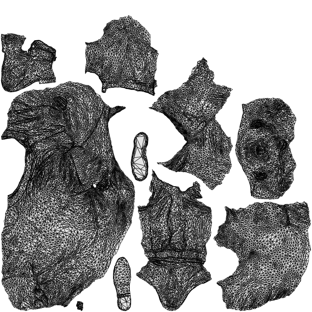 realistic 3D people man casual business, render-ready for V-Ray and Corona, FBX OBJ, wireframe top-down view