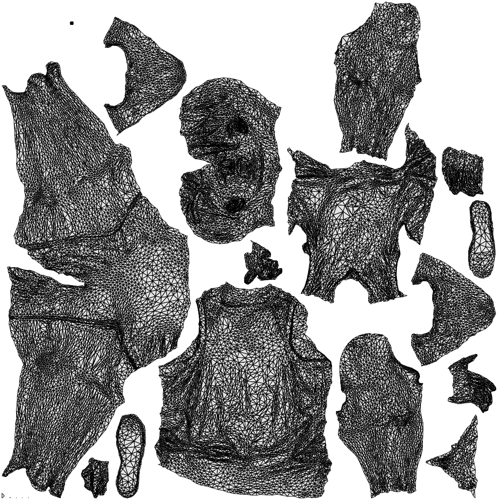 photogrammetry 3D man sport, realistic human model archviz FBX, wireframe top-down view