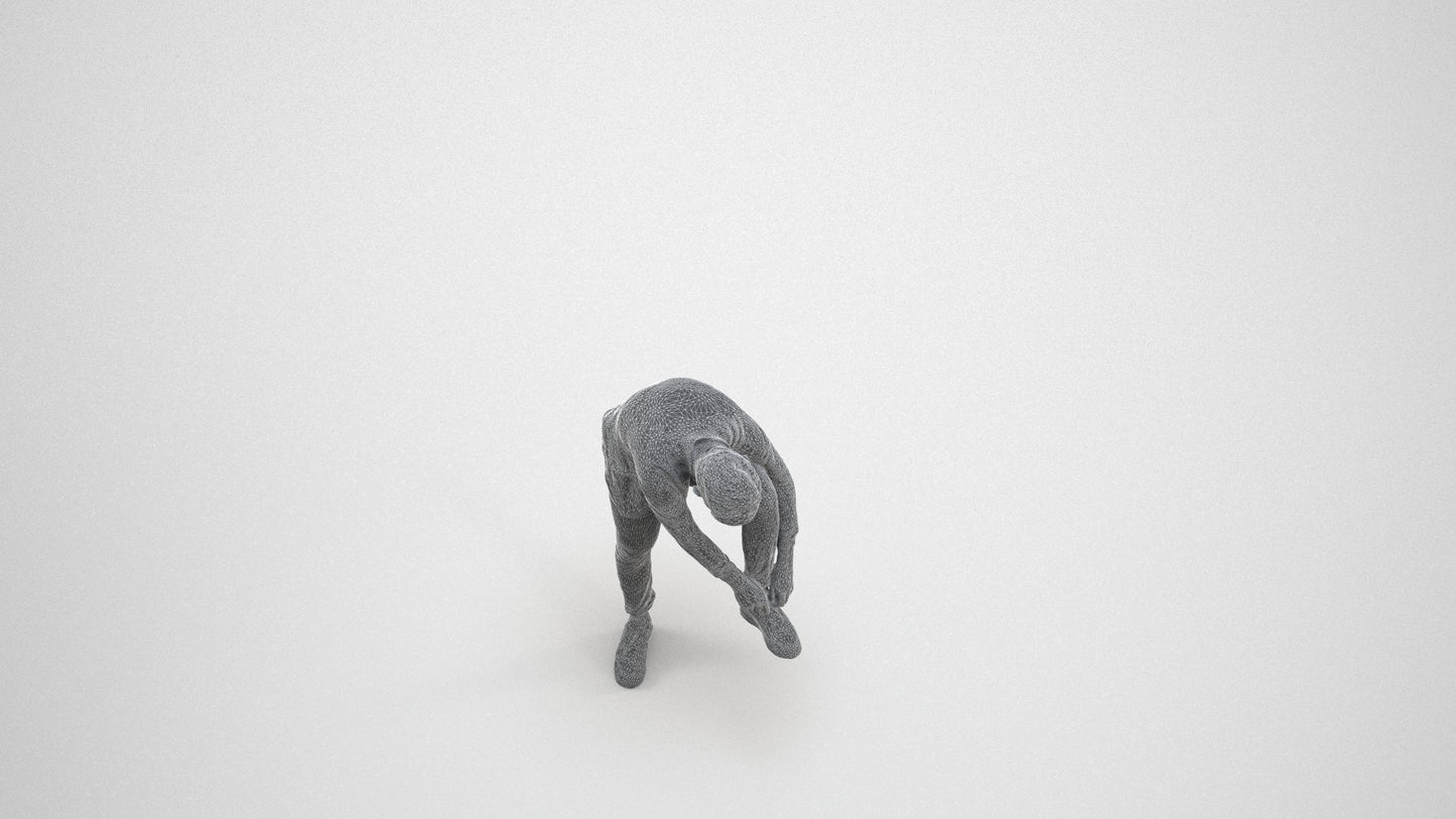 realistic 3D people boy casual kids, render-ready for V-Ray and Corona, FBX OBJ, wireframe three-quarter view