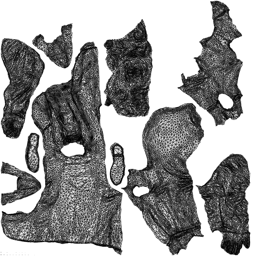 scanned 3D man formal formalaffairs, photogrammetry people for Enscape and V-Ray, wireframe top-down view