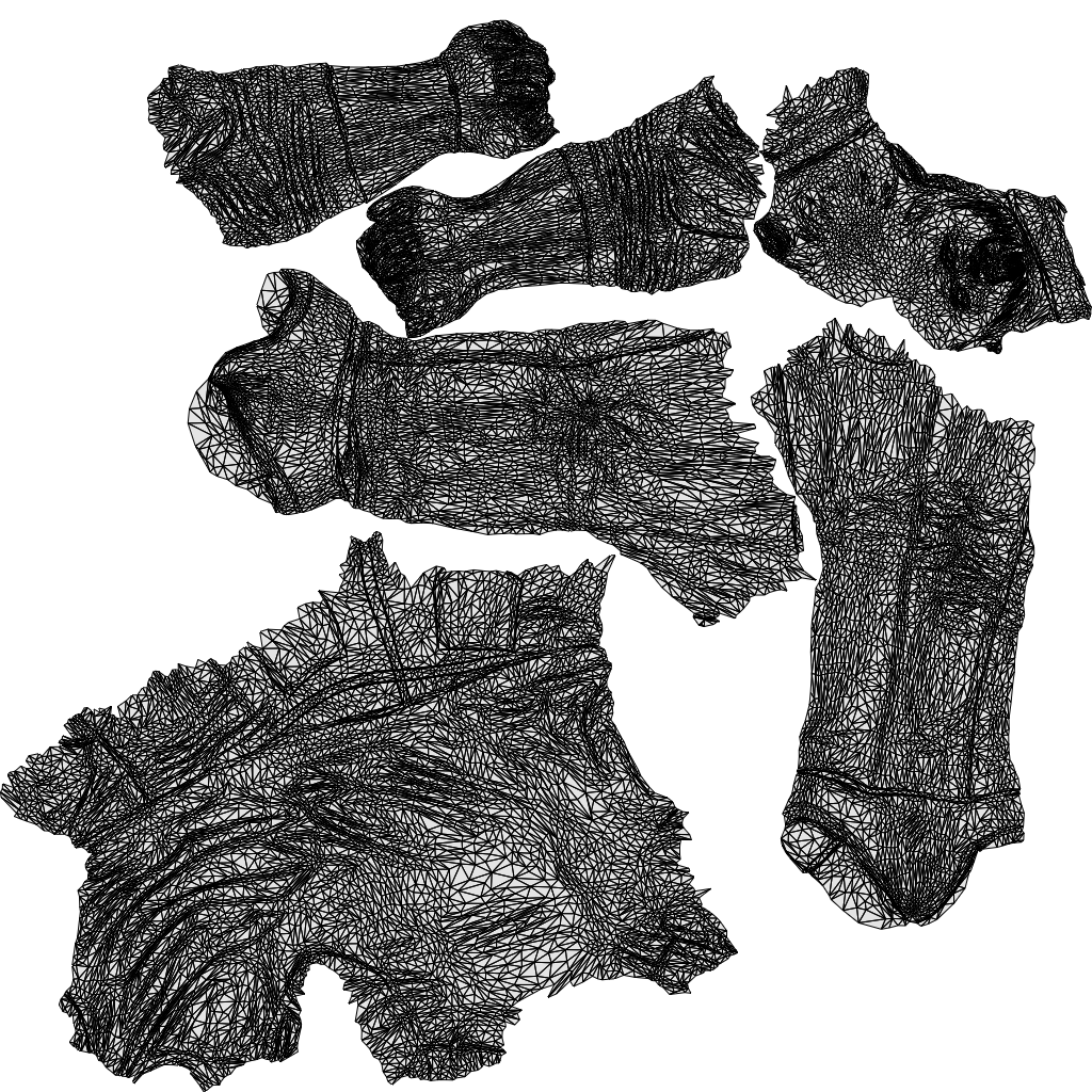 3D people model man casual driving, scanned human for 3ds Max rendering, wireframe top-down view