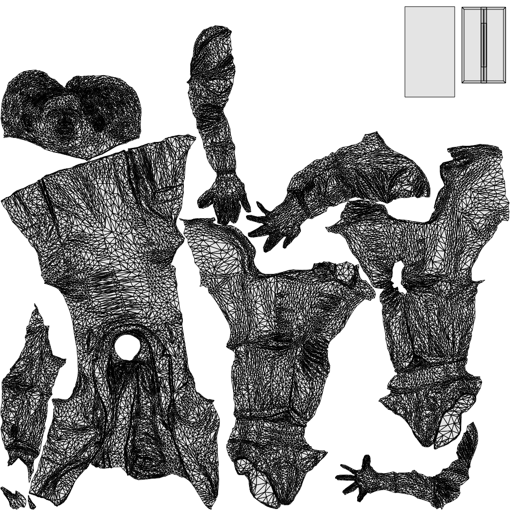 photogrammetry 3D man business, realistic human model archviz FBX, wireframe top-down view